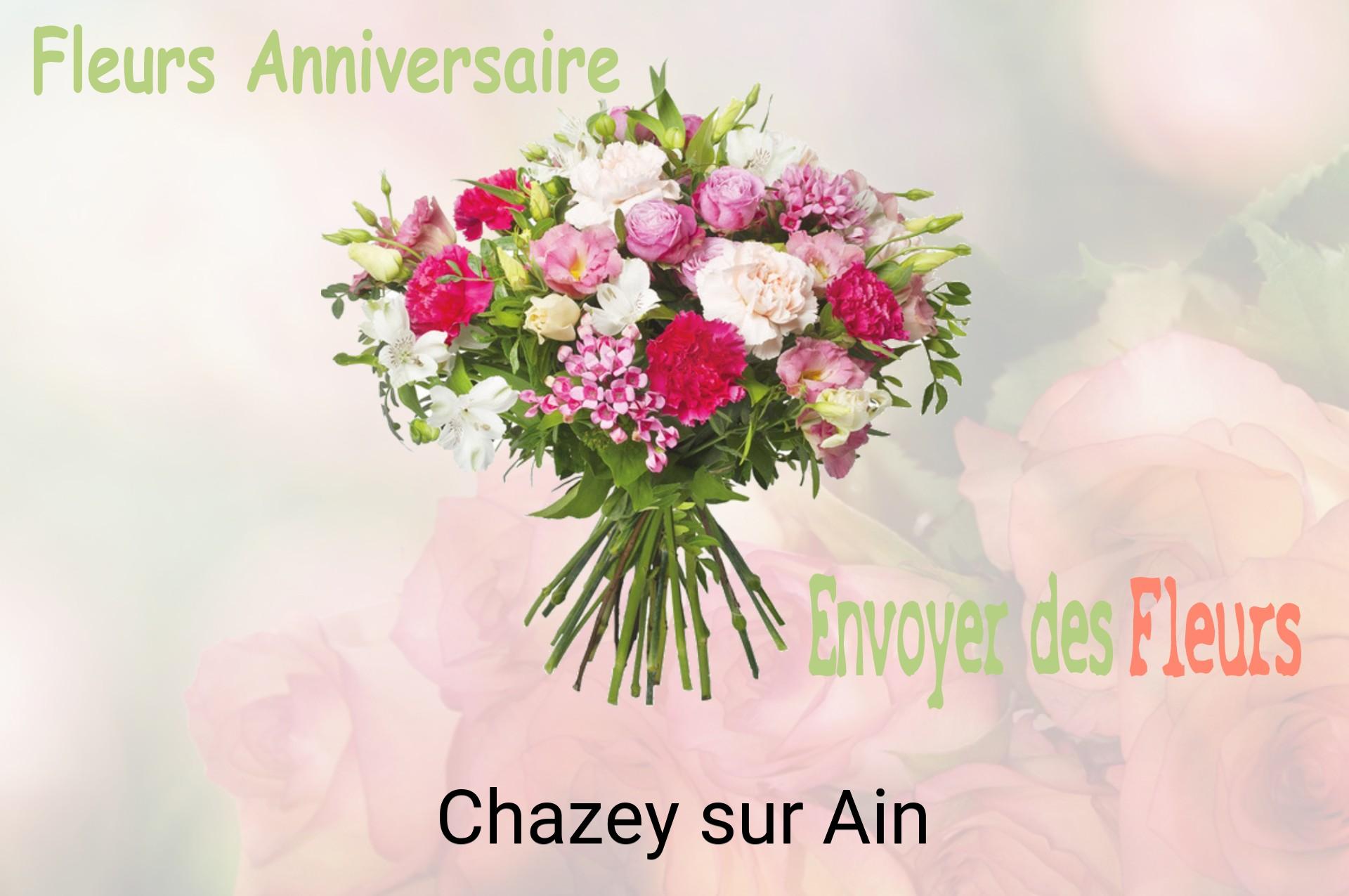 Bouquet de fleurs d’anniversaire livré à Chazey-sur-Ain